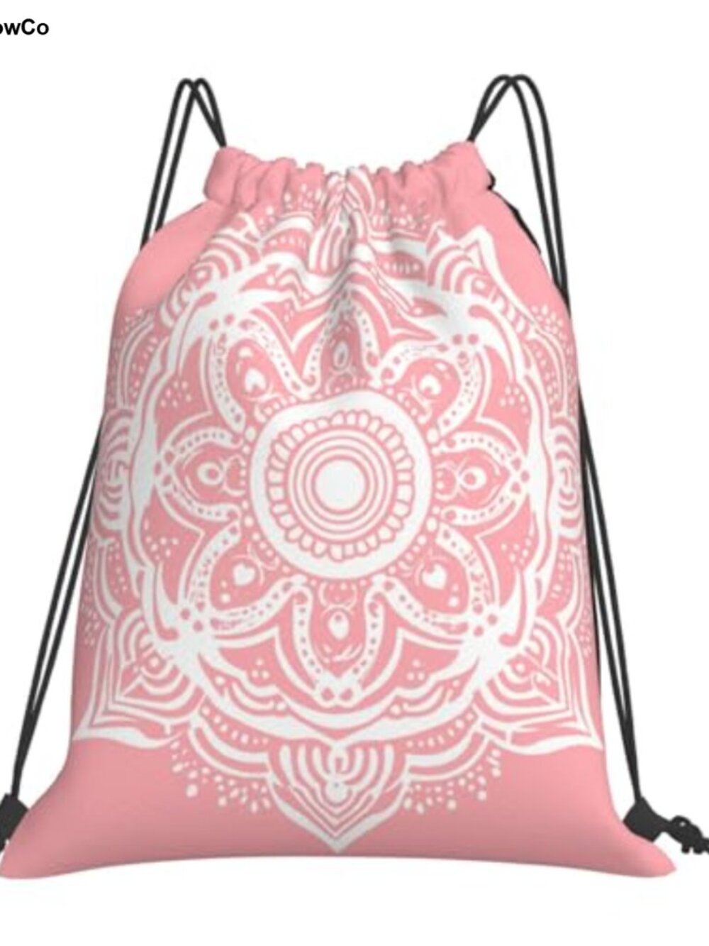 Drawstring Backpack Gym Sack Yoga Travel Beach Waterproof Sport Bag